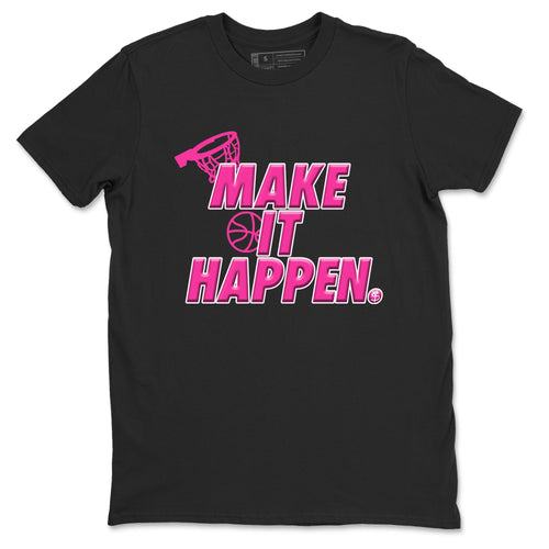 Nike KD 4 Retro Aunt Pearl shirts to match jordans Make It Happen sneaker match tees Nike KD 4 Aunt Pearl match shoes to clothes SNRT Sneaker Tees unisex cotton Black 2 shirts