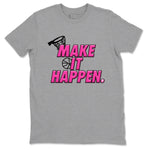 Nike KD 4 Retro Aunt Pearl shirts to match jordans Make It Happen sneaker match tees Nike KD 4 Aunt Pearl match shoes to clothes SNRT Sneaker Tees unisex cotton Heather Grey 2 shirts