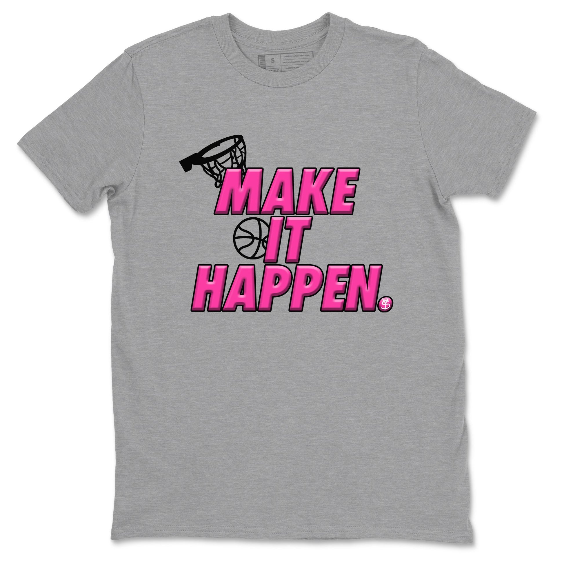 Nike KD 4 Retro Aunt Pearl shirts to match jordans Make It Happen sneaker match tees Nike KD 4 Aunt Pearl match shoes to clothes SNRT Sneaker Tees unisex cotton Heather Grey 2 shirts