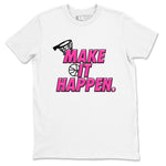 Nike KD 4 Retro Aunt Pearl shirts to match jordans Make It Happen sneaker match tees Nike KD 4 Aunt Pearl match shoes to clothes SNRT Sneaker Tees unisex cotton White 2 shirts