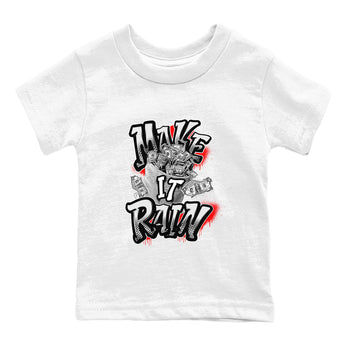 12s Taxi Flip shirts to match jordans Make It Rain Money sneaker match tees Air Jordan 12 Taxi Flip SNRT Sneaker Tees streetwear brand Baby and Youth White 2 cotton tee