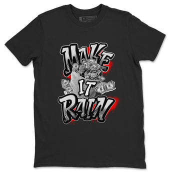 12s Taxi Flip shirts to match jordans Make It Rain Money sneaker match tees Air Jordan 12 Taxi Flip SNRT Sneaker Tees streetwear brand Black 2 unisex cotton tee