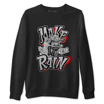 3s Black Cement shirts to match jordans Make It Rain Money sneaker match tees Air Jordan 3 Black Cement match shoes to clothes SNRT Sneaker Tees unisex cotton Black 2 shirts