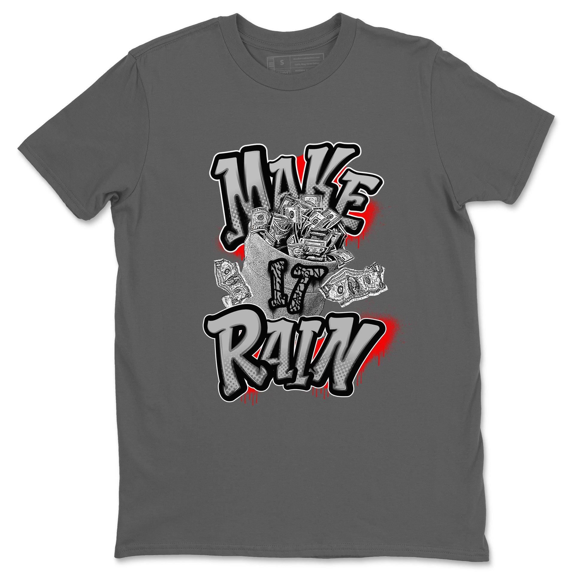 3s Black Cement shirts to match jordans Make It Rain Money sneaker match tees Air Jordan 3 Black Cement match shoes to clothes SNRT Sneaker Tees unisex cotton Cool Grey 2 shirts