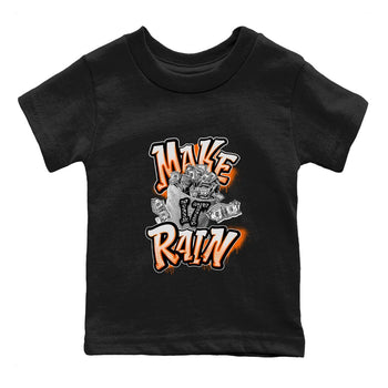 3s Georgia Peach shirt to match jordans Make It Rain Money sneaker tees Air Jordan 3 Georgia Peach SNRT sneaker release tees baby toddler Black 2 cotton Shirt