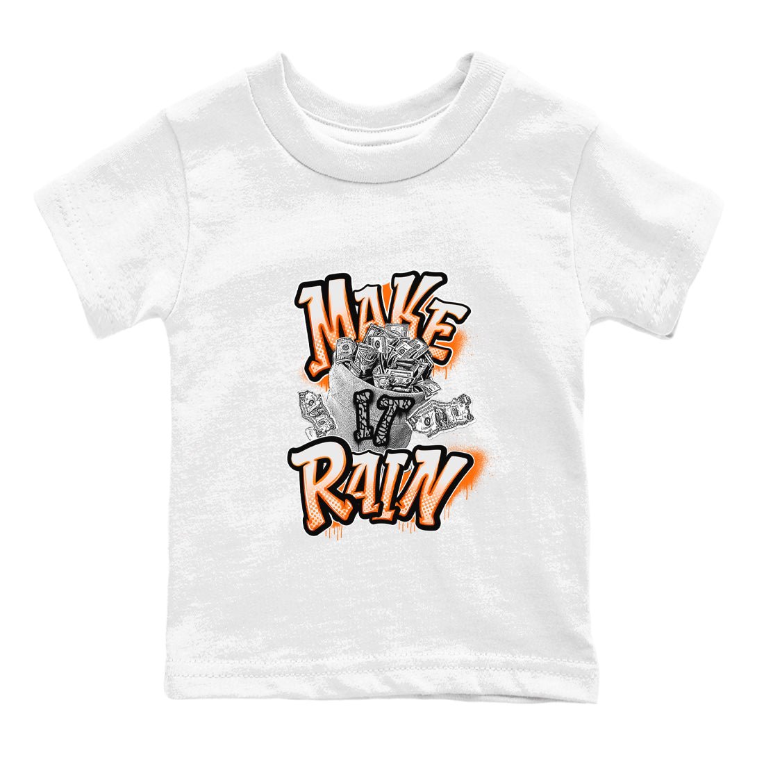 3s Georgia Peach shirt to match jordans Make It Rain Money sneaker tees Air Jordan 3 Georgia Peach SNRT sneaker release tees baby toddler White 2 cotton Shirt