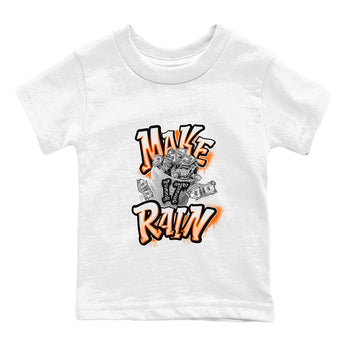3s Georgia Peach shirt to match jordans Make It Rain Money sneaker tees Air Jordan 3 Georgia Peach SNRT sneaker release tees baby toddler White 2 cotton Shirt