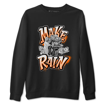 3s Georgia Peach shirt to match jordans Make It Rain Money sneaker tees Air Jordan 3 Georgia Peach SNRT Sneaker Release Tees unisex cotton Black 2 crew neck shirt