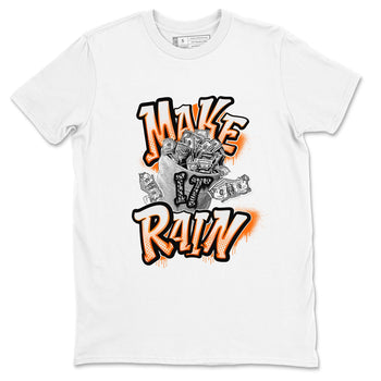 3s Georgia Peach shirt to match jordans Make It Rain Money sneaker tees Air Jordan 3 Georgia Peach SNRT Sneaker Release Tees unisex cotton White 2 crew neck shirt