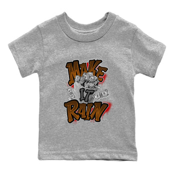 5s Archaeo Brown shirts to match jordans Make It Rain Money sneaker match tees Air Jordan 5 Archaeo Brown match shoes to clothes SNRT Sneaker Tees Youth Baby Heather Grey 2 tee