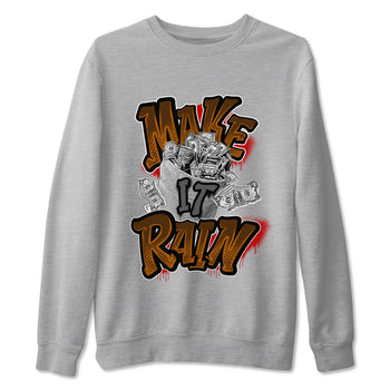 5s Archaeo Brown shirts to match jordans Make It Rain Money sneaker match tees Air Jordan 5 Archaeo Brown match shoes to clothes SNRT Sneaker Tees unisex cotton Heather Grey 2 shirts