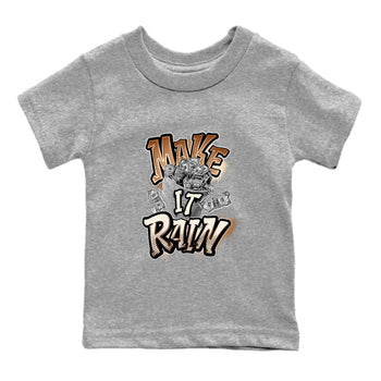 5s Golden Ticket shirts to match jordans Make It Rain Money best t shirts to wear with jordans Air Jordan 5 Golden Ticket match shoes to clothes SNRT Sneaker Tees Youth Baby Heather Grey 2 tee