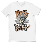 5s Golden Ticket shirts to match jordans Make It Rain Money best t shirts to wear with jordans Air Jordan 5 Golden Ticket match shoes to clothes SNRT Sneaker Tees unisex cotton White 2 shirts