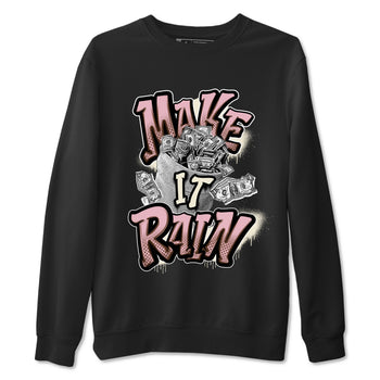 Dunk Cacao Wow And Pink Foam shirts to match jordans Make It Rain Money sneaker match tees Dunk Cacao Wow And Pink Foam SNRT Sneaker Tees streetwear brand Black 2 unisex cotton tee