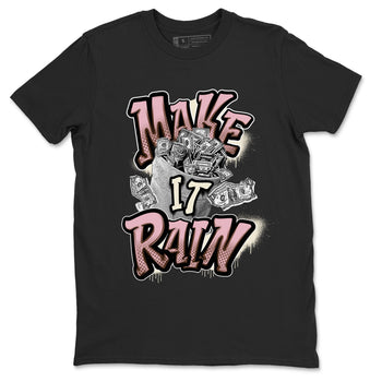 Dunk Cacao Wow And Pink Foam shirts to match jordans Make It Rain Money sneaker match tees Dunk Cacao Wow And Pink Foam SNRT Sneaker Tees streetwear brand Black 2 unisex cotton tee
