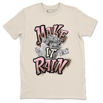 Dunk Cacao Wow And Pink Foam shirts to match jordans Make It Rain Money sneaker match tees Dunk Cacao Wow And Pink Foam SNRT Sneaker Tees streetwear brand Natural 2 unisex cotton tee