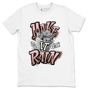 Dunk Cacao Wow And Pink Foam shirts to match jordans Make It Rain Money sneaker match tees Dunk Cacao Wow And Pink Foam SNRT Sneaker Tees streetwear brand White 2 unisex cotton tee