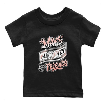 11s Legend Pink shirt to match jordans Make Money Not Friends sneaker tees Air Jordan 11 Legend Pink SNRT sneaker release tees baby toddler Black 2 cotton Shirt