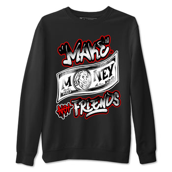 Air Jordan 14 Black Toe t shirts to match sneakers Make Money Not Friends sneaker match tees 14s Black Toe sneaker match tee SNRT Sneaker Tees unisex cotton Black 2 shirts