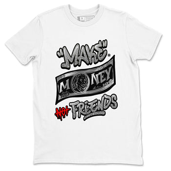 3s Black Cement shirts to match jordans Make Money Not Friends sneaker match tees Air Jordan 3 Retro Black Cement SNRT Sneaker Release Tees unisex cotton White 2 crew neck shirts