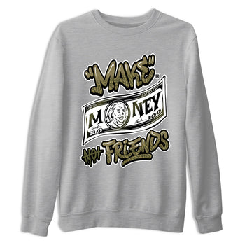 Sneaker Threads – Sneaker Threads To Match Air Jordan 3 Family Affair Shoes – Make Money Not Friends Tee Heather Grey 2