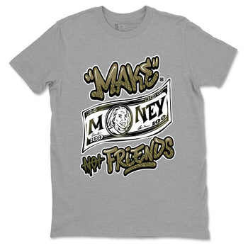 Sneaker Threads – Sneaker Threads To Match Air Jordan 3 Family Affair Shoes – Make Money Not Friends Tee Heather Grey 2