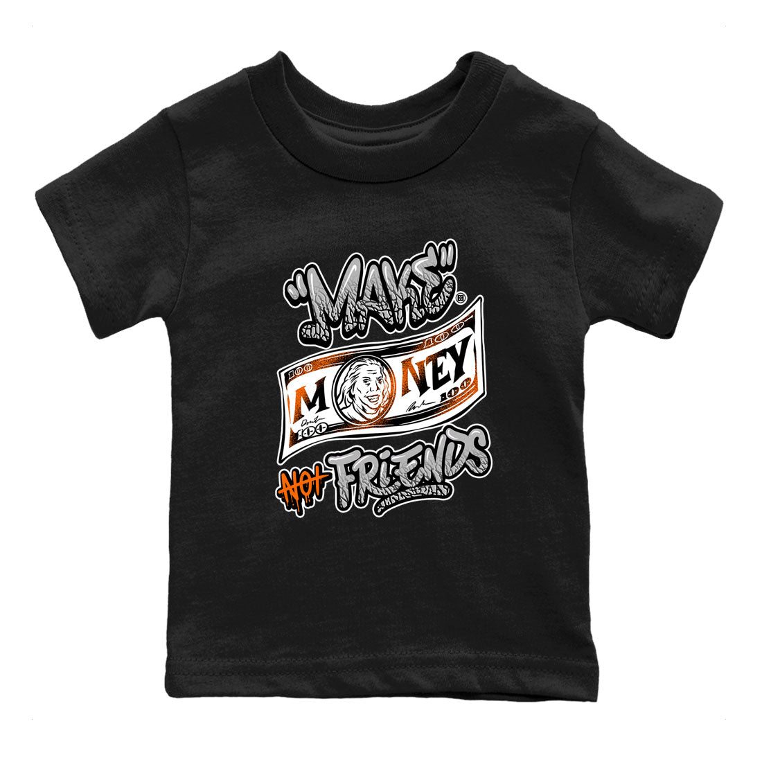 3s Georgia Peach shirt to match jordans Make Money Not Friends sneaker tees Air Jordan 3 Retro Georgia Peach SNRT Sneaker release tees baby toddler Black 2 cotton Shirt