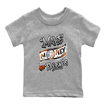 3s Georgia Peach shirt to match jordans Make Money Not Friends sneaker tees Air Jordan 3 Retro Georgia Peach SNRT Sneaker release tees baby toddler Heather Grey 2 cotton Shirt