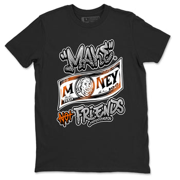 3s Georgia Peach shirt to match jordans Make Money Not Friends sneaker tees Air Jordan 3 Retro Georgia Peach SNRT Sneaker Release Tees unisex cotton Black 2 crew neck shirt