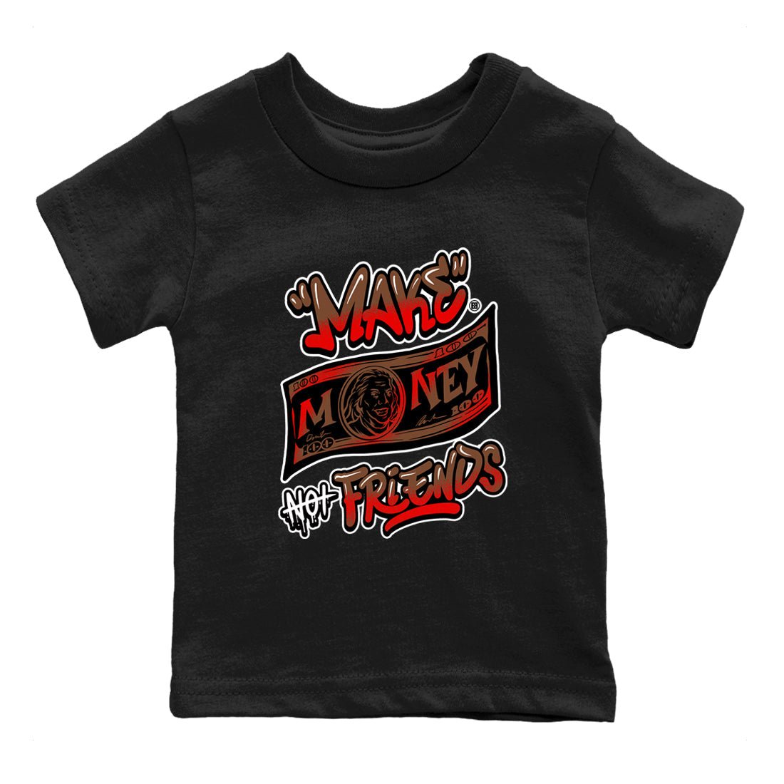 9s Olive shirts to match jordans Make Money Not Friends sneaker match tees Air Jordan 9 Olive match shoes to clothes SNRT Sneaker Tees Youth Baby Black 2 tee