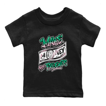 Dunk Low Medium Soft Pink Malachite shirt to match jordans Make Money Not Friends sneaker tees Dunks Medium Soft Pink Malachite Streetwear Brand SNRT Sneaker Release Tees baby toddler Black 2 cotton Shirt