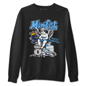 1s Obsidian shirts to match jordans Manifest Money shirts to match Jordans AJ1 Retro Low OG Obsidian match shoes to clothes SNRT Sneaker Tees unisex cotton Black 2 shirts
