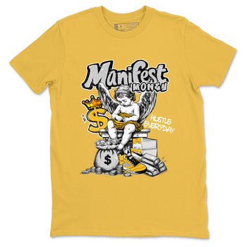 Sneaker match tees – Sneaker Tees To Match Air Jordan 5 Tokyo Shoes – Manifest Money Tee Daisy 2