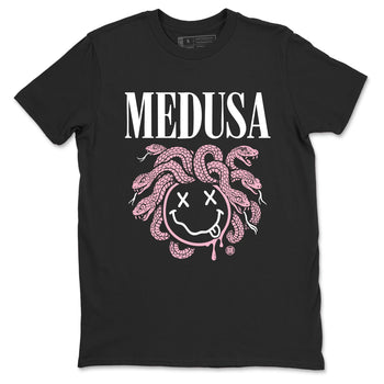 Sneaker match tees – Sneaker Tees To Match Air Jordan 5 35th Anniversary Shoes – Medusa Drip Tee Black 2