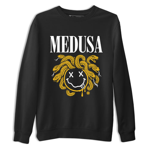 5s Tokyo Sneaker match tees – Sneaker Tees To Match Air Jordan 5 Tokyo Shoes – Medusa Drip Tee Black 2