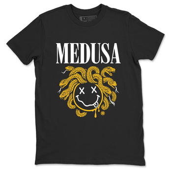 5s Tokyo Sneaker match tees – Sneaker Tees To Match Air Jordan 5 Tokyo Shoes – Medusa Drip Tee Black 2