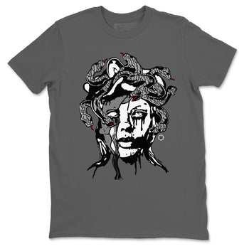 3s Cement Grey shirts to match jordans Medusa Statue sneaker match tees Air Jordan 3 Cement Grey SNRT Sneaker Release Tees unisex cotton Cool Grey 2 crew neck shirts