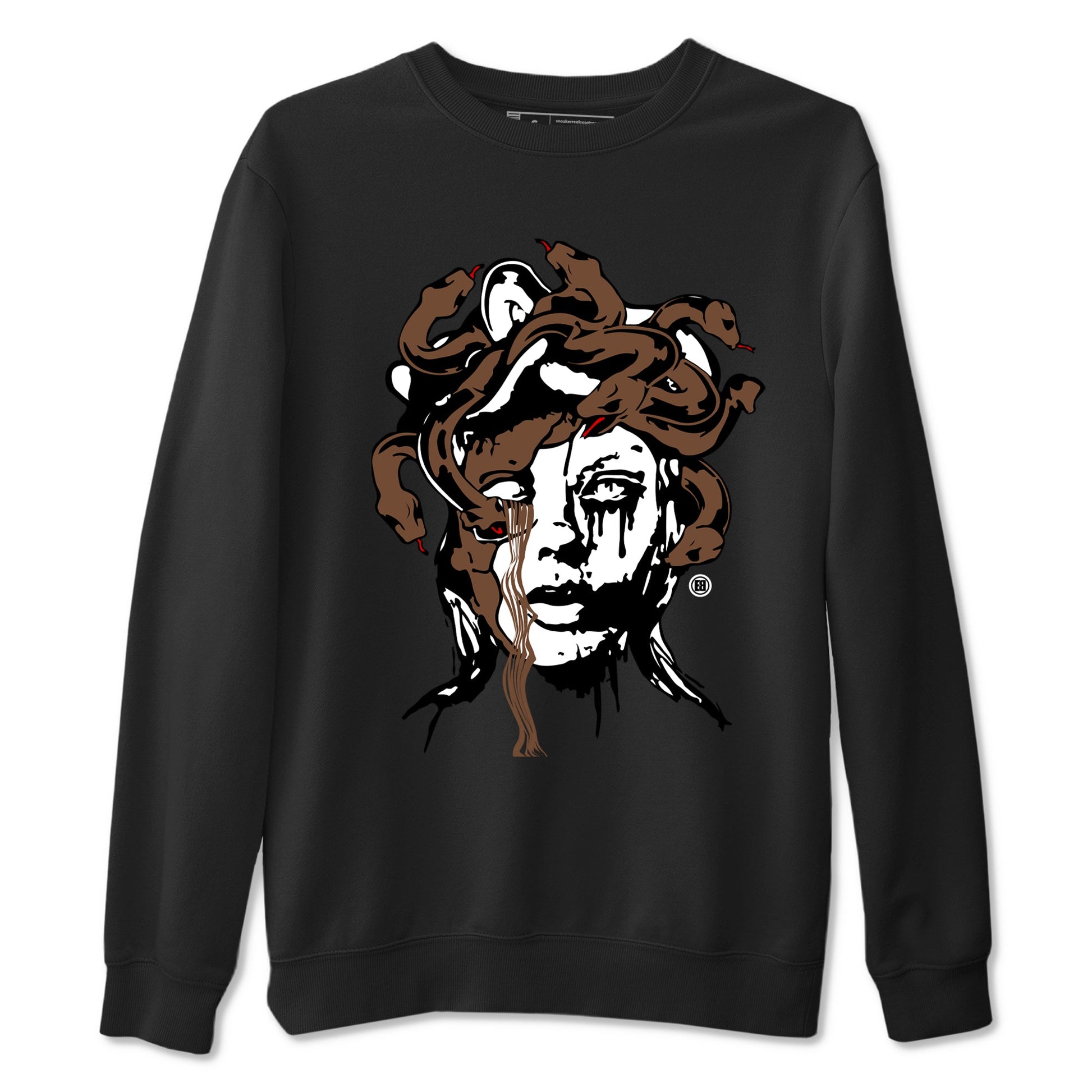 9s Olive shirts to match jordans Medusa Statue graphic tees Air Jordan 9 Olive t shirts to match sneakers SNRT Sneaker Tees unisex cotton Black 2 shirts
