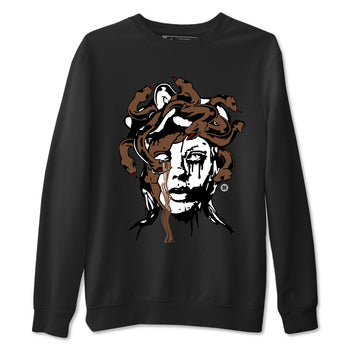 9s Olive shirts to match jordans Medusa Statue graphic tees Air Jordan 9 Olive t shirts to match sneakers SNRT Sneaker Tees unisex cotton Black 2 shirts
