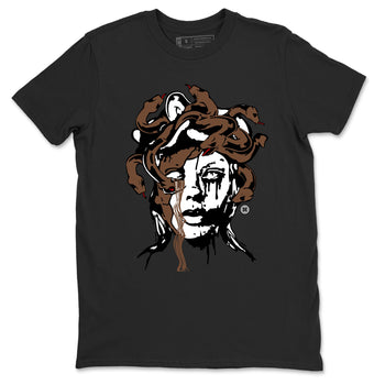 9s Olive shirts to match jordans Medusa Statue graphic tees Air Jordan 9 Olive t shirts to match sneakers SNRT Sneaker Tees unisex cotton Black 2 shirts