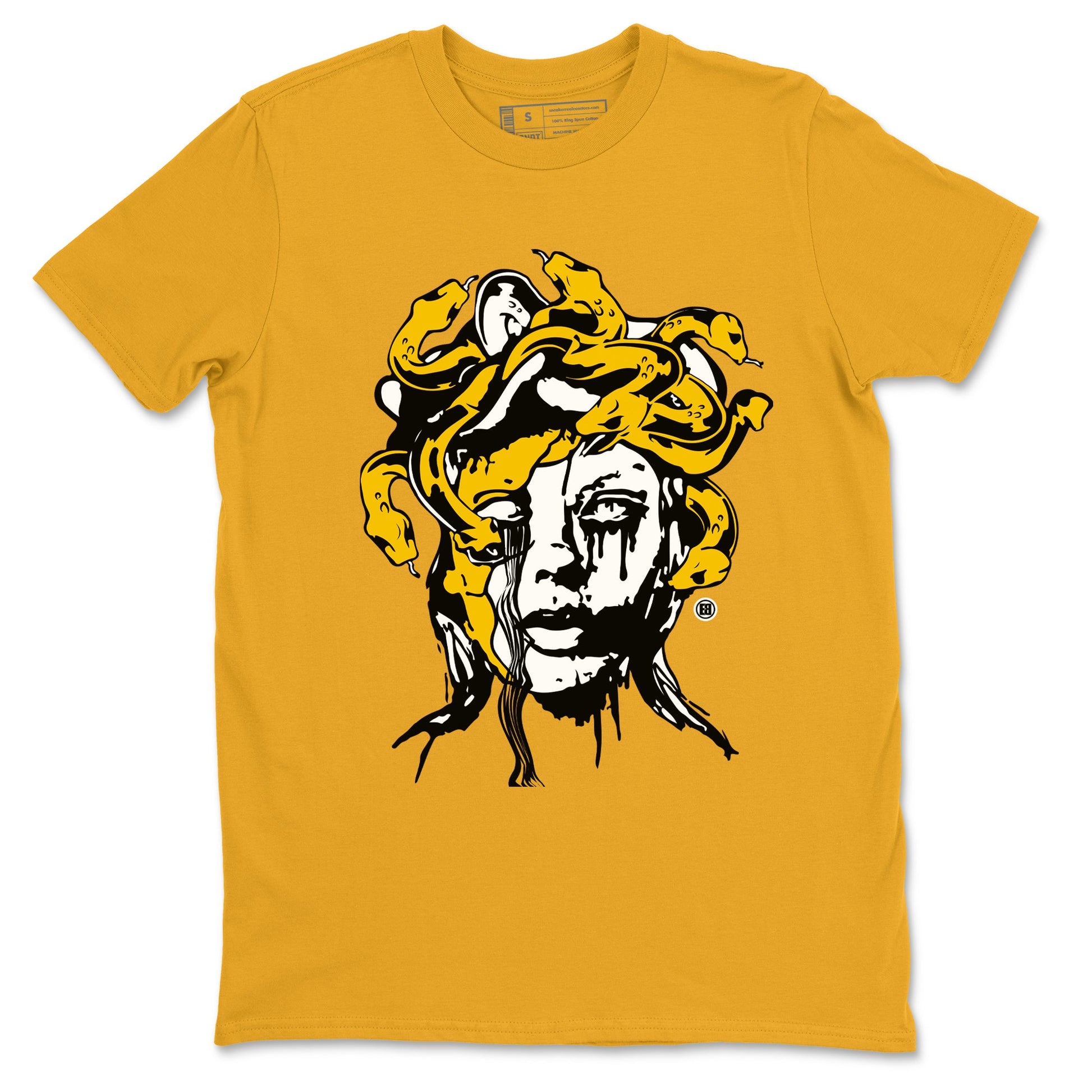 Dunk High Pollen shirts to match jordans Medusa Statue sneaker match tees Dunk High Pollen SNRT Sneaker Release Tees unisex cotton Gold 2 crew neck shirts