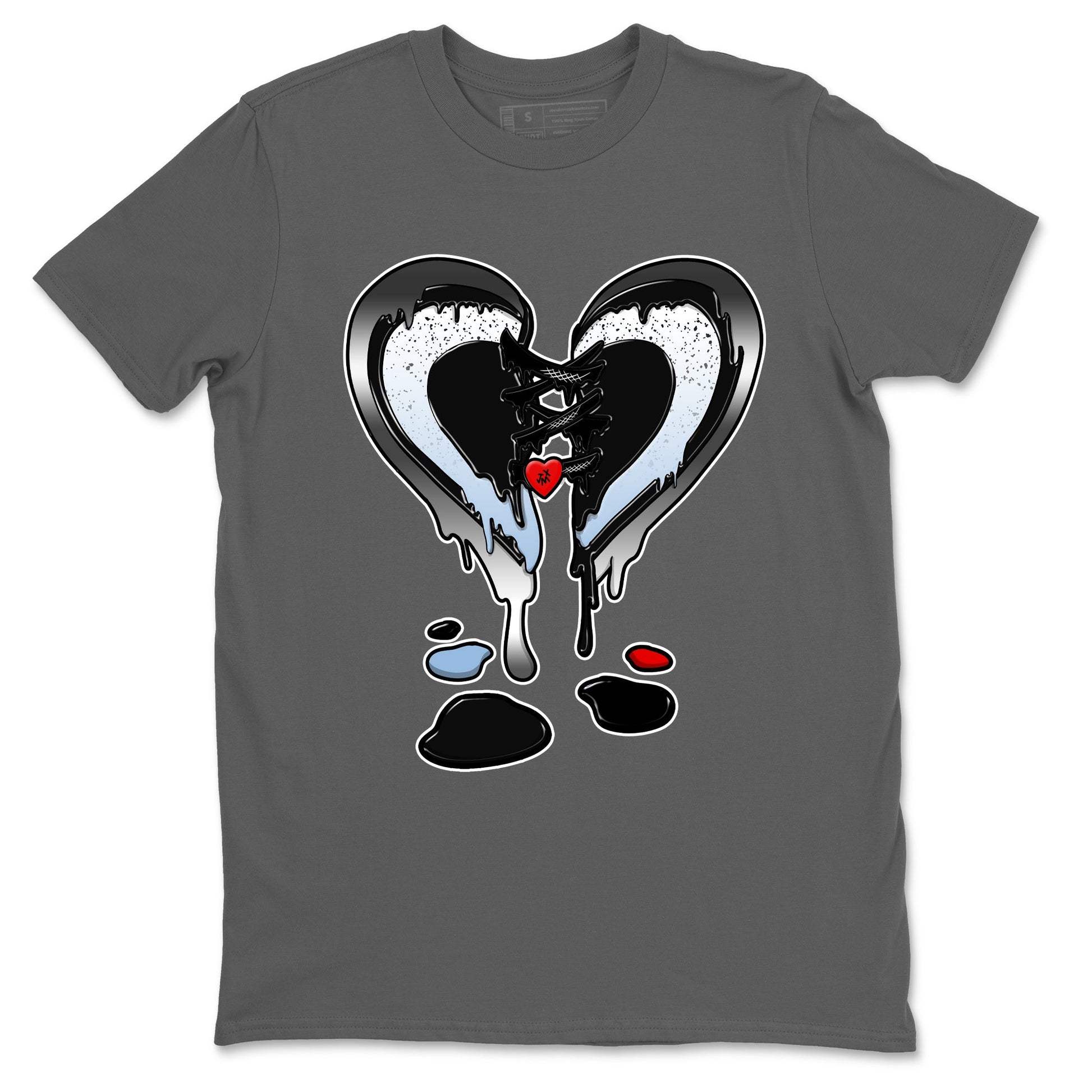 5s Black Metallic Reimagined shirts to match jordans  Melting Heart shirts to match jordans 5s Black Metallic Reimagined match shoes to clothes SNRT Sneaker Tees unisex cotton Cool Grey 2 shirts