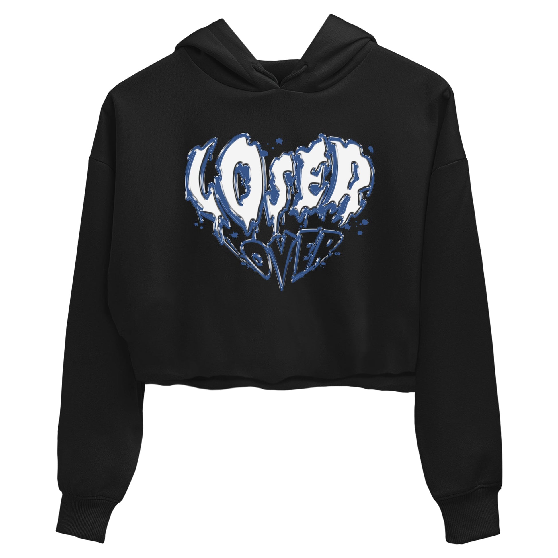 11s Diffused Blue Shirts To Match Jordans Melting Loser Lover sneaker match tees Air Jordan 11 Diffused Blue Tee SNRT Sneaker Release Tees unisex cotton Black 2 Crop Shirts