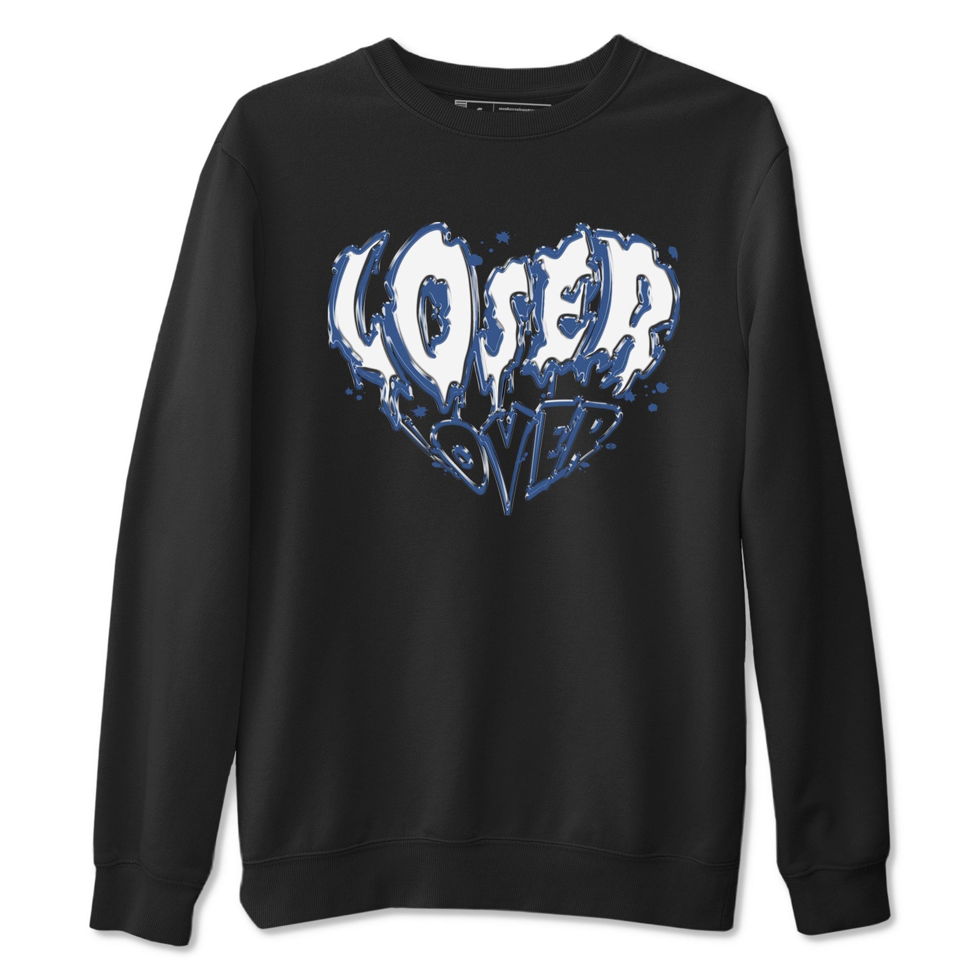 11s Diffused Blue Shirts To Match Jordans Melting Loser Lover sneaker match tees Air Jordan 11 Diffused Blue Tee SNRT Sneaker Release Tees unisex cotton Black 2 crew neck shirts