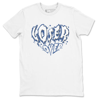 11s Diffused Blue Shirts To Match Jordans Melting Loser Lover sneaker match tees Air Jordan 11 Diffused Blue Tee SNRT Sneaker Release Tees unisex cotton White 2 crew neck shirts