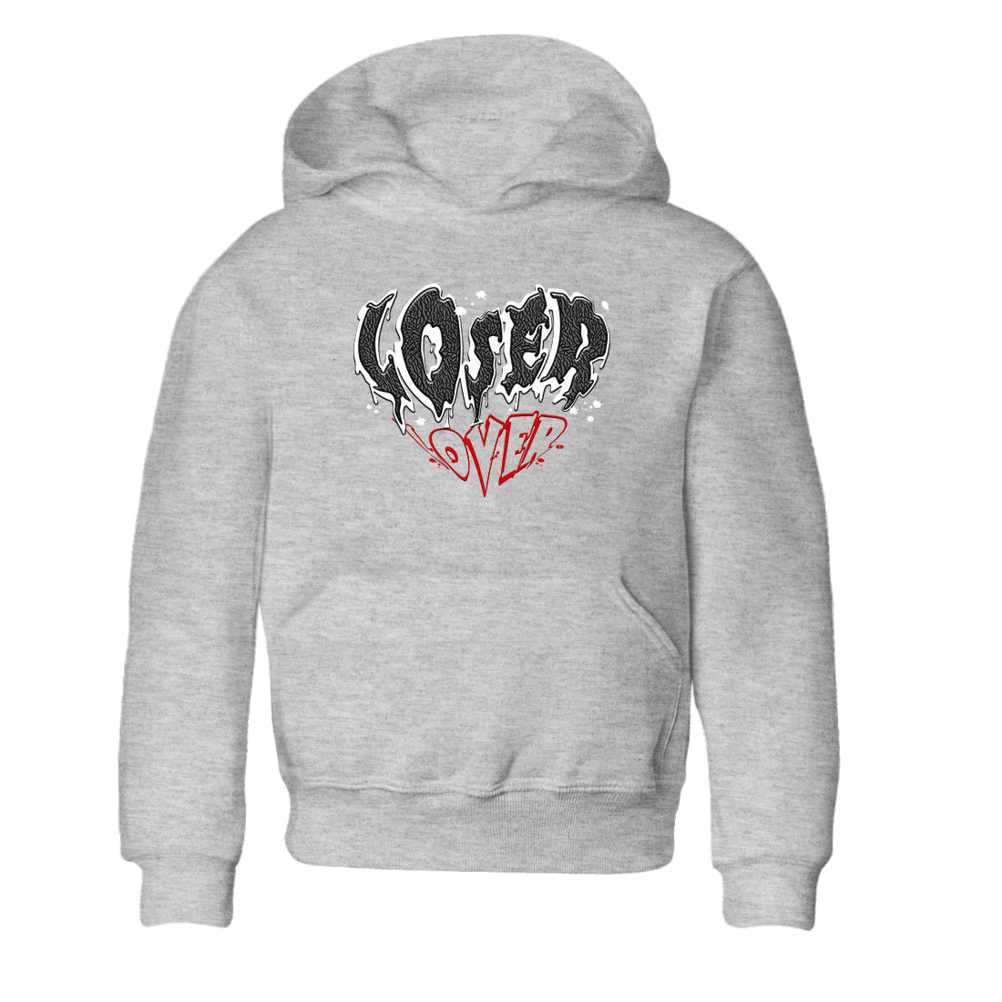 3s Cement Grey shirts to match jordans Melting Loser Lover sneaker match tees Air Jordan 3 Cement Grey match shoes to clothes SNRT Sneaker Tees Youth Baby Heather Grey 2 tee