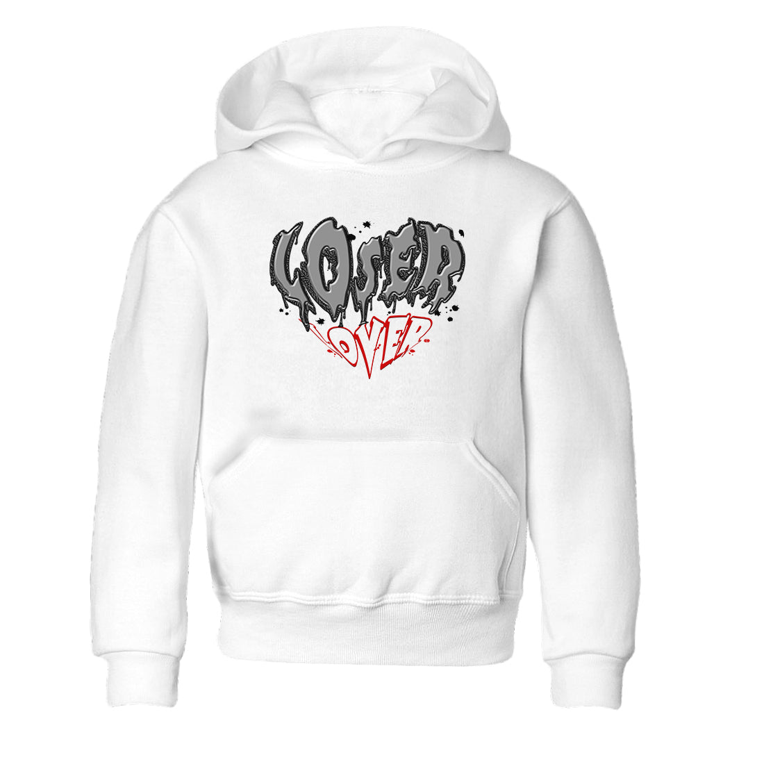 3s Cement Grey shirts to match jordans Melting Loser Lover sneaker match tees Air Jordan 3 Cement Grey match shoes to clothes SNRT Sneaker Tees Youth Baby White 2 tee