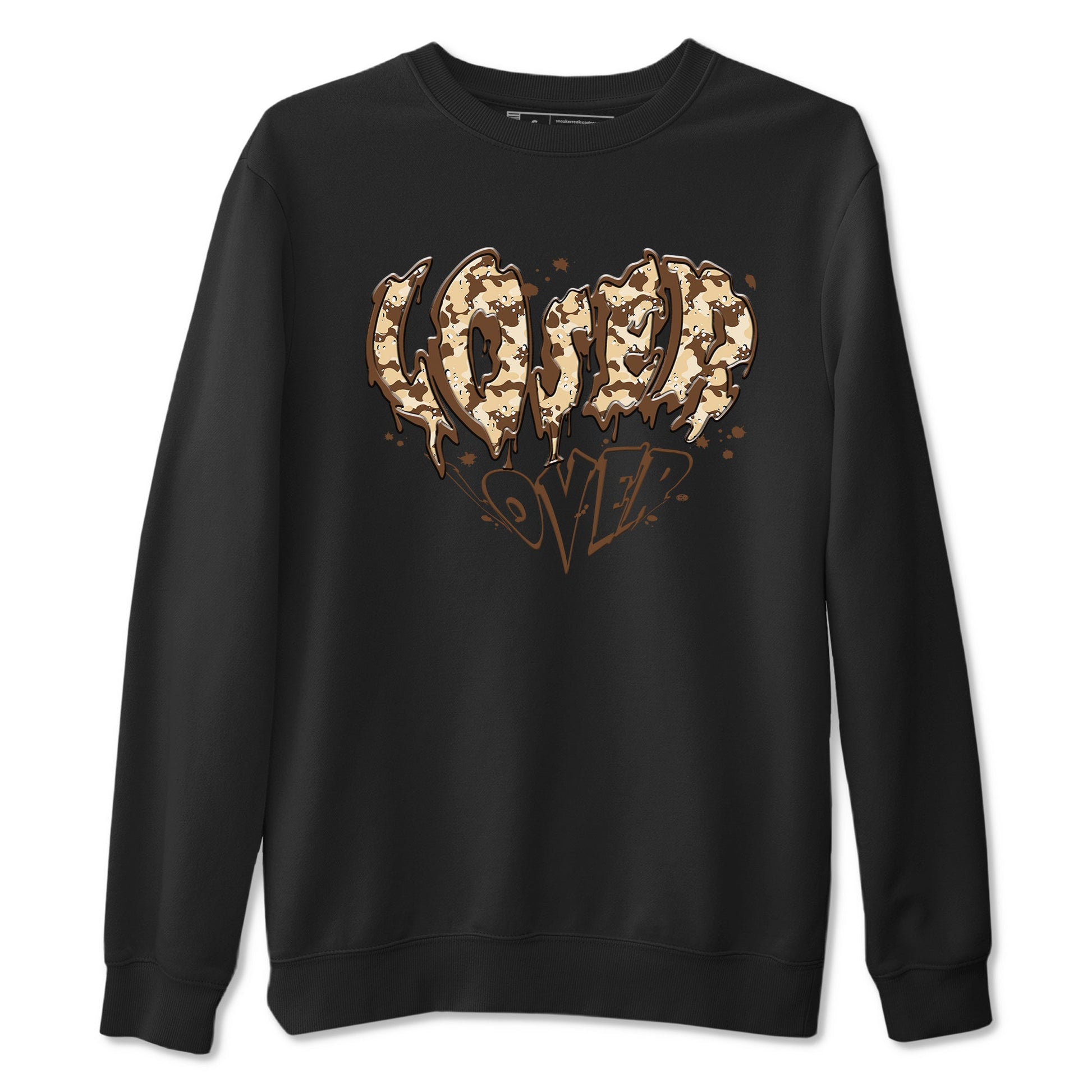 3s Desert Camo shirts to match jordans Melting Loser Lover sneaker match tees Air Jordan 3 Desert Camo SNRT Sneaker Tees streetwear brand Black 2 unisex cotton tee