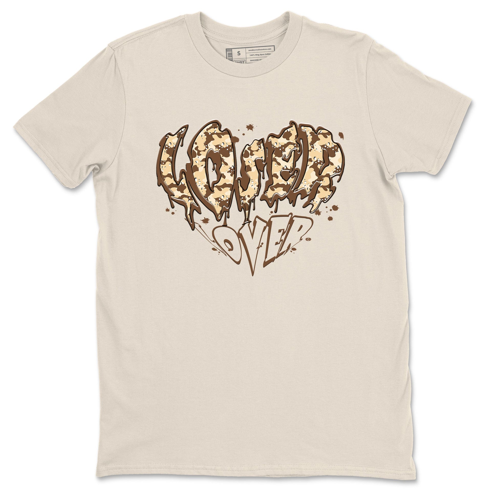 3s Desert Camo shirts to match jordans Melting Loser Lover sneaker match tees Air Jordan 3 Desert Camo SNRT Sneaker Tees streetwear brand Natural 2 unisex cotton tee