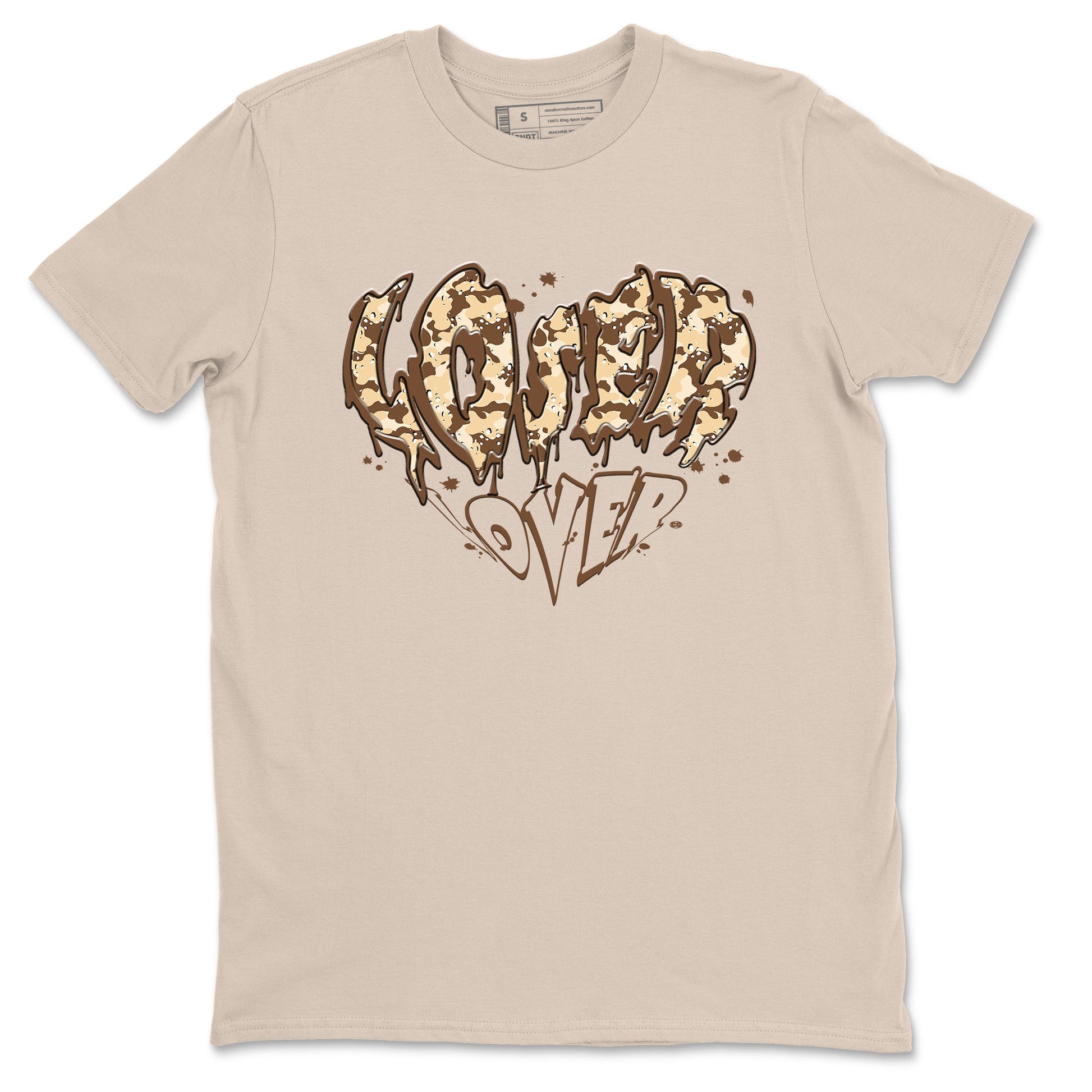 3s Desert Camo shirts to match jordans Melting Loser Lover sneaker match tees Air Jordan 3 Desert Camo SNRT Sneaker Tees streetwear brand Sand 2 unisex cotton tee